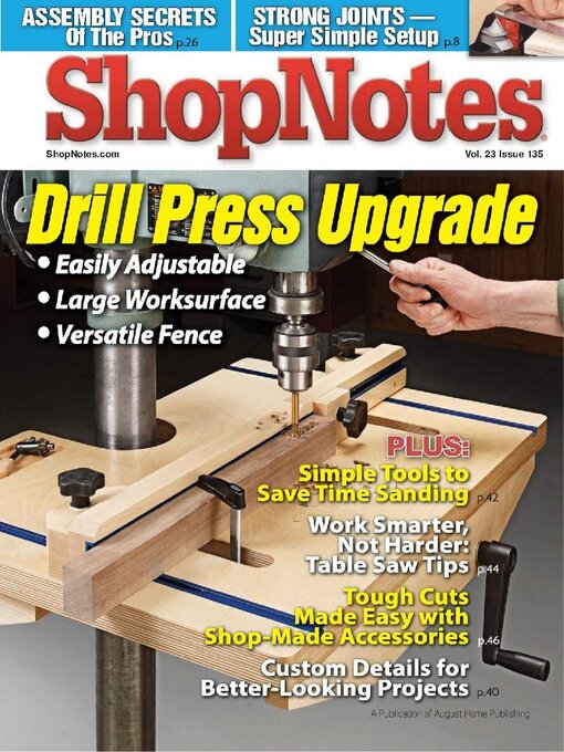 Title details for ShopNotes Magazine by Active Interest Media HoldCo, Inc. - Available